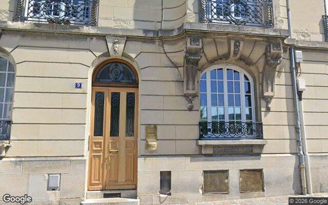 Façade : 9 rue Guillaume de Machault, Reims