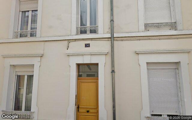 Façade : 56 rue Croix Saint-Marc, Reims